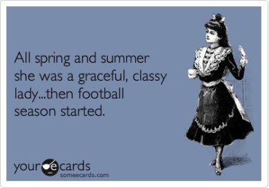 Fun Friday Quote for Football Moms